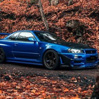 R34 Skyline iPhone wallpaper