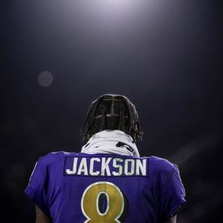 Lamar Jackson iPhone wallpaper
