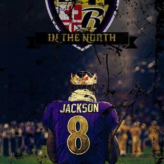 Lamar Jackson iPhone wallpaper