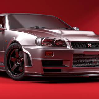 R34 Skyline iPhone wallpaper