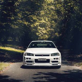 R34 Skyline iPhone wallpaper