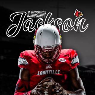 Lamar Jackson iPhone wallpaper