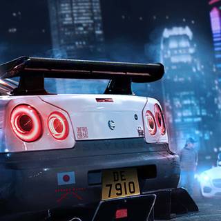 R34 Skyline iPhone wallpaper