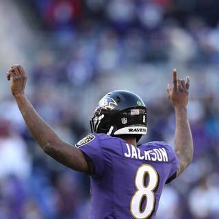 Lamar Jackson iPhone wallpaper