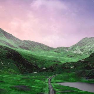 Land phone wallpaper