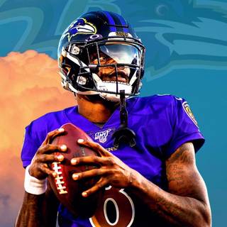 Lamar Jackson iPhone wallpaper