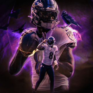 Lamar Jackson iPhone wallpaper