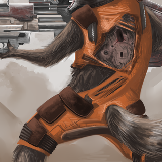 Rocket Raccoon phone wallpaper