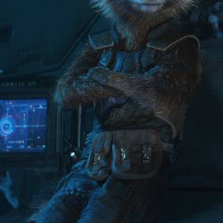 Rocket Raccoon phone wallpaper