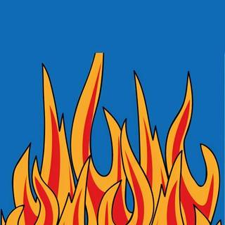 Flame iPhone wallpaper