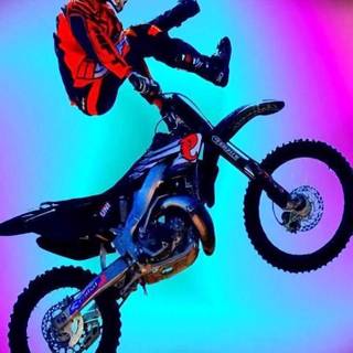 Motocross phone wallpaper