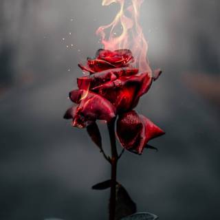 iPhone 12 Pro red wallpaper