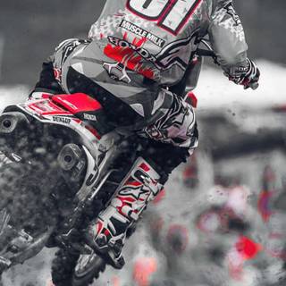 Motocross phone wallpaper