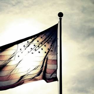 Patriotic iPhone wallpaper