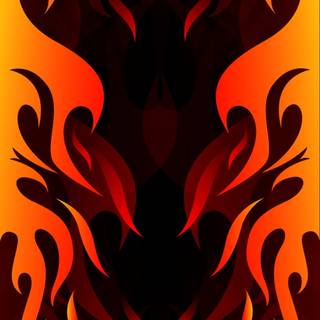 Flame iPhone wallpaper