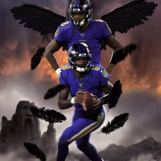 Lamar Jackson iPhone wallpaper