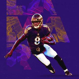 Lamar Jackson iPhone wallpaper