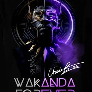 Wakanda Forever phone wallpaper