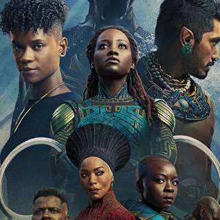 Wakanda Forever phone wallpaper