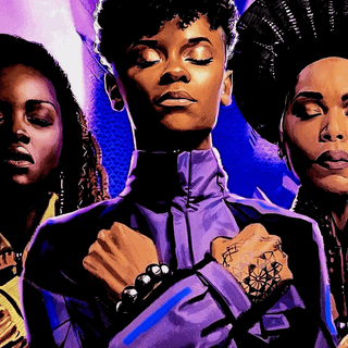 Wakanda Forever phone wallpaper