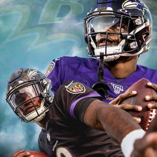 Lamar Jackson iPhone wallpaper