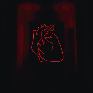 Aesthetic red iPhone wallpaper