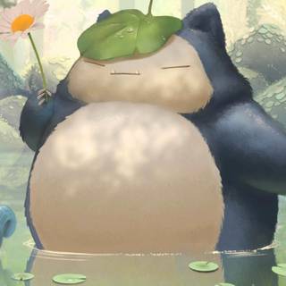 Snorlax phone wallpaper