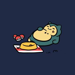 Snorlax phone wallpaper