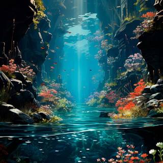 Cave iPhone wallpaper