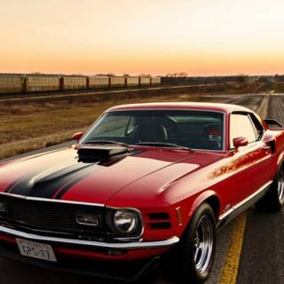 Vintage car iPhone wallpaper