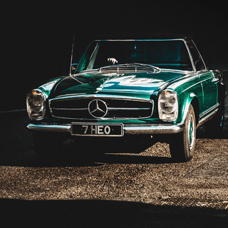 Vintage car iPhone wallpaper