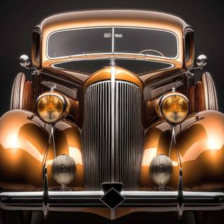 Vintage car iPhone wallpaper