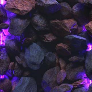 Glowing phone wallpaper