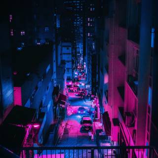 Glowing phone wallpaper