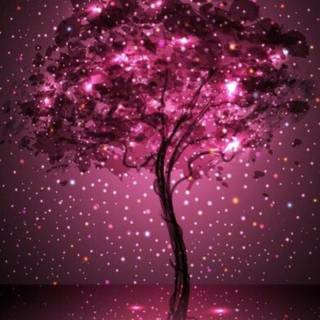 Glowing phone wallpaper