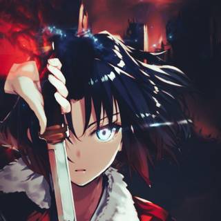 Anime character phone wallpaper