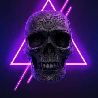 Skulls iPhone wallpaper