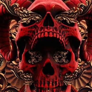 Skulls iPhone wallpaper