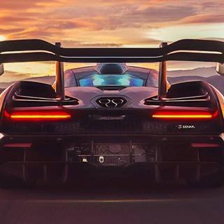 McLaren Senna iPhone wallpaper