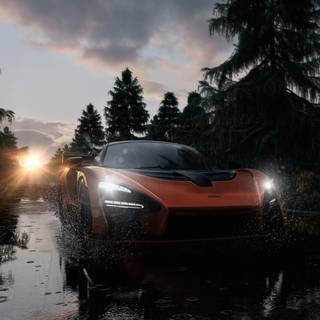 McLaren Senna iPhone wallpaper