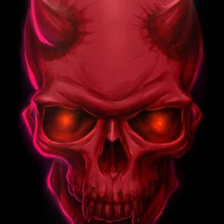 Skulls iPhone wallpaper