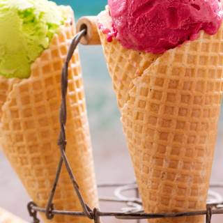 Ice cream iPhone wallpaper