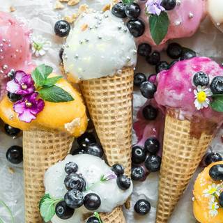 Ice cream iPhone wallpaper