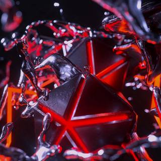 Glowing phone wallpaper