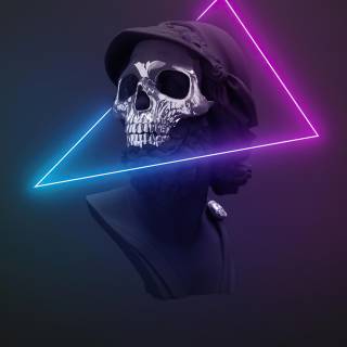 Skulls iPhone wallpaper