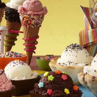 Ice cream iPhone wallpaper