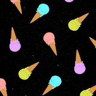 Ice cream iPhone wallpaper