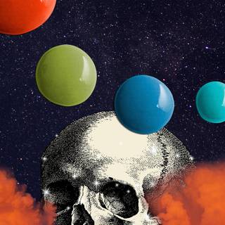 Skulls iPhone wallpaper