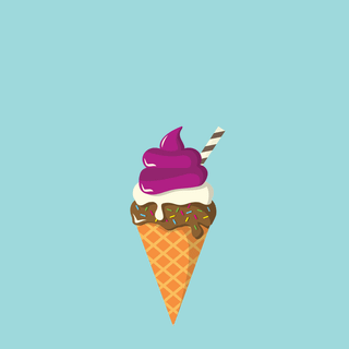 Ice cream iPhone wallpaper