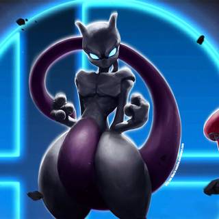 Mewtwo Super Smash Bros. Ultimate wallpaper